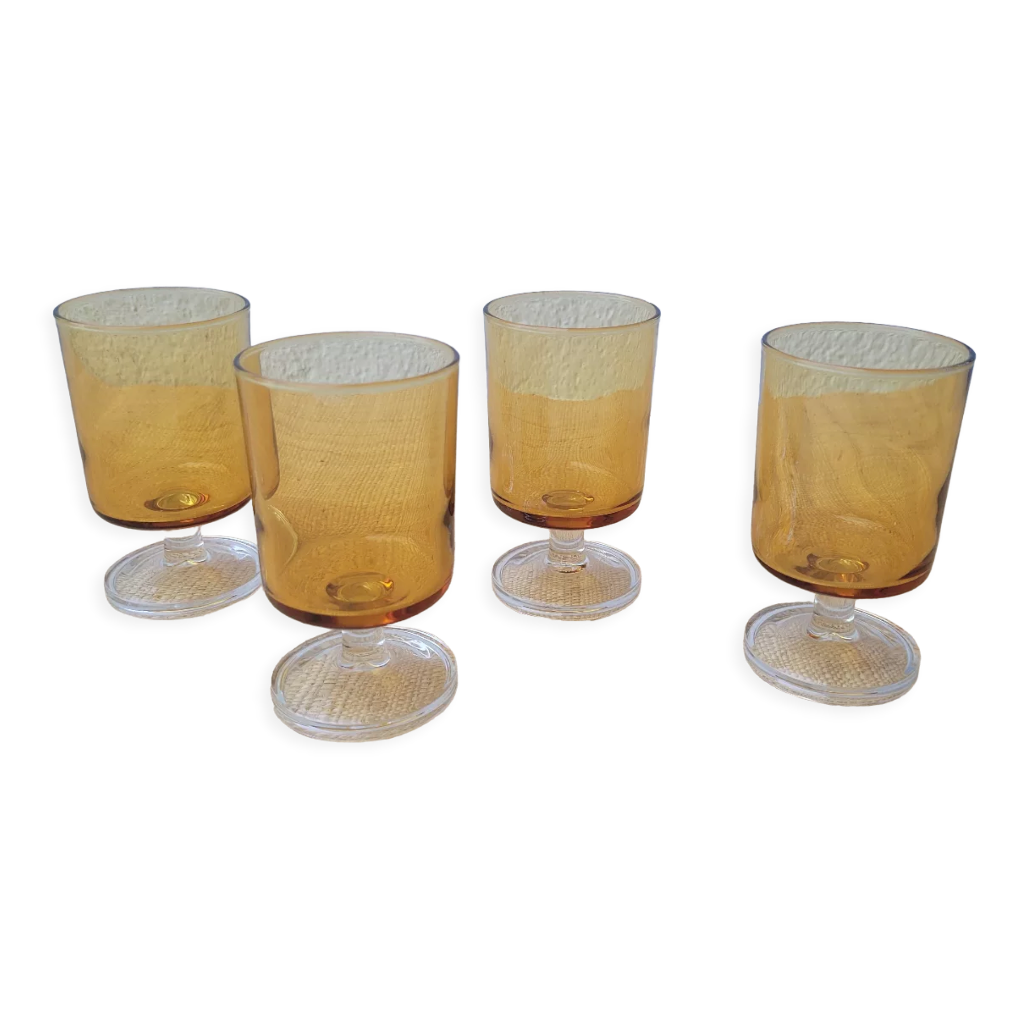 70's stemmed glasses