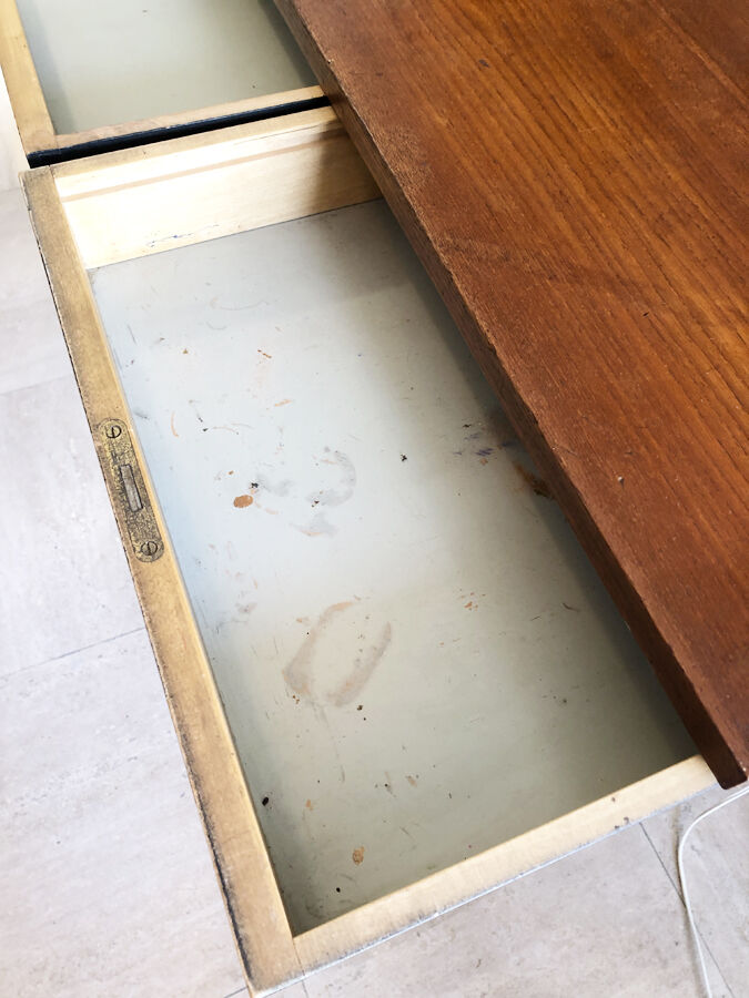 Bureau suspendu vintage, 1960