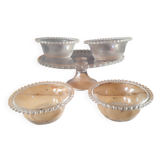 Serving platter with cups
