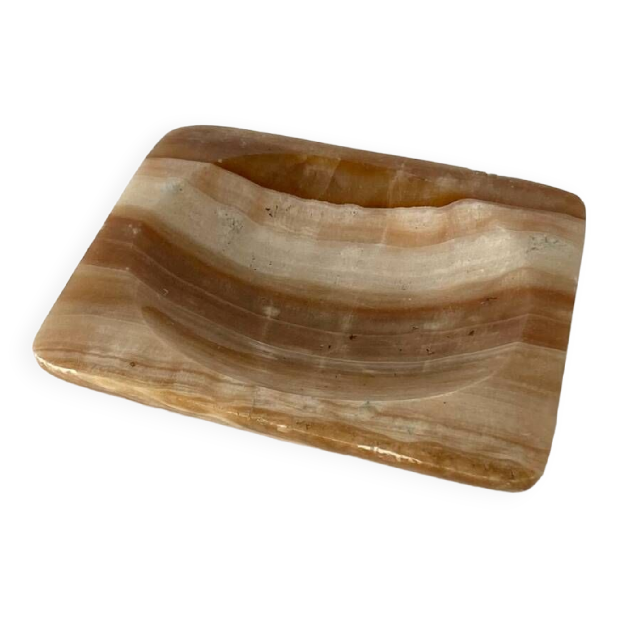 Pink marble pocket tray