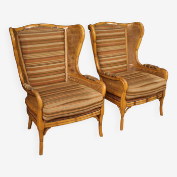 Pair of Italian armchairs from the 70s