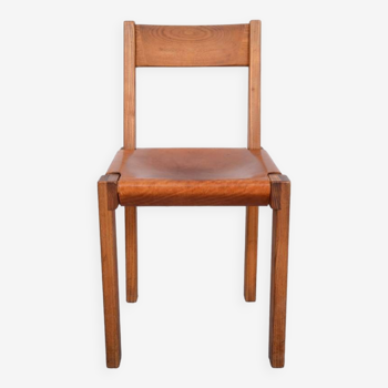 1 “S24” chair by Pierre Chapo 1967