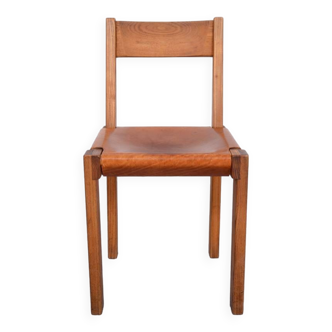 1 “S24” chair by Pierre Chapo 1967