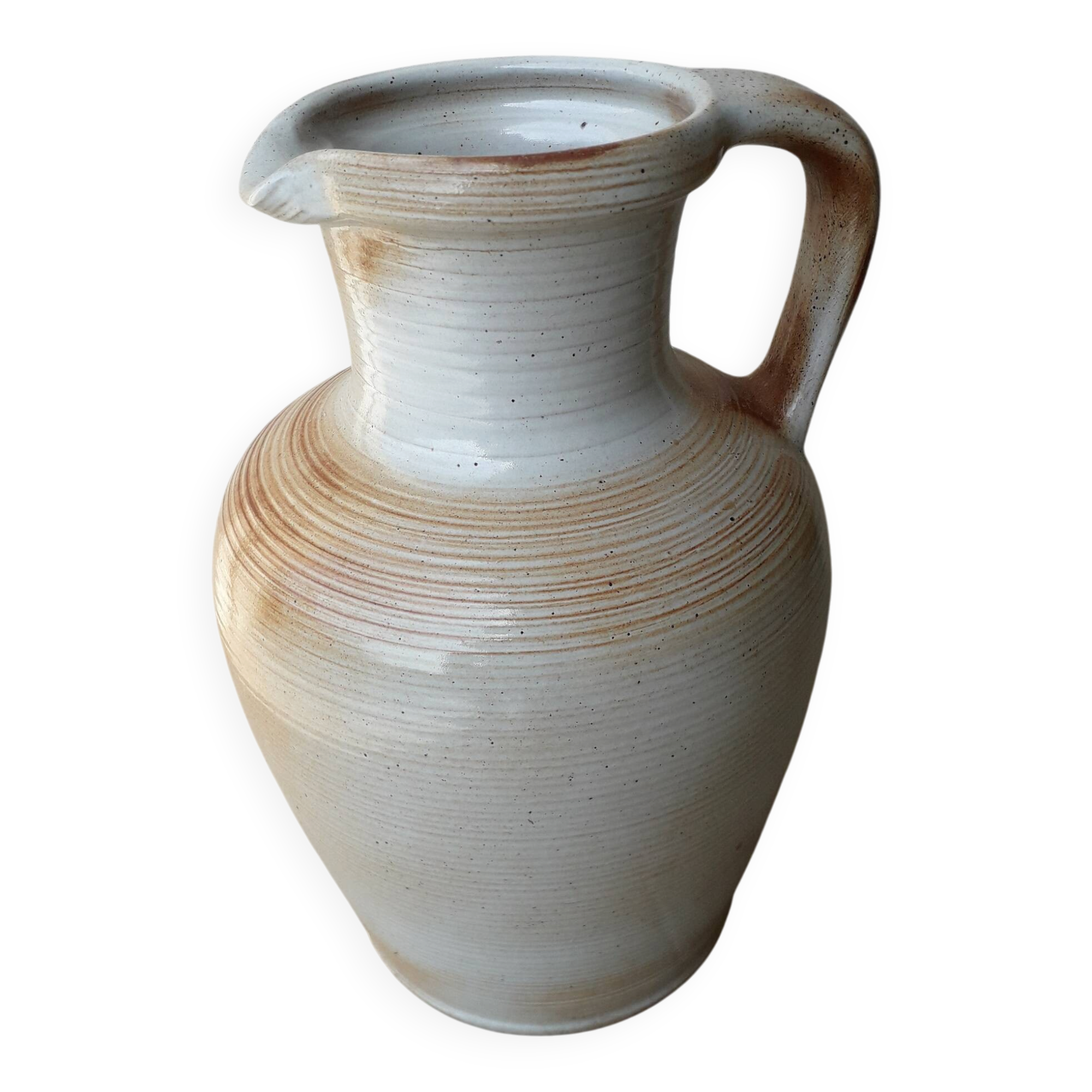 Stoneware pitcher from the Marais