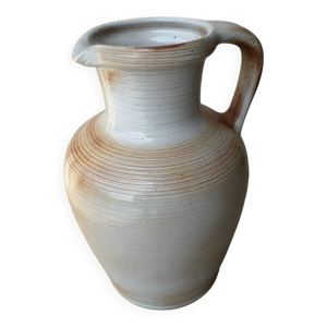 Pichet vase en grès - marais