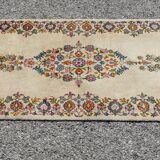 Tapis d'orient iran Kashan - entièrement fait main  - dimensions: 1.40 X 0.68 mètres