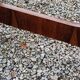 Designer coffee table by Hugues Poignant in rosewood and smoked glass from the 70s