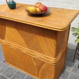 Vintage bamboo bar 1970