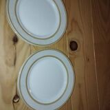set of antique porcelain tableware from Austria – gilding –