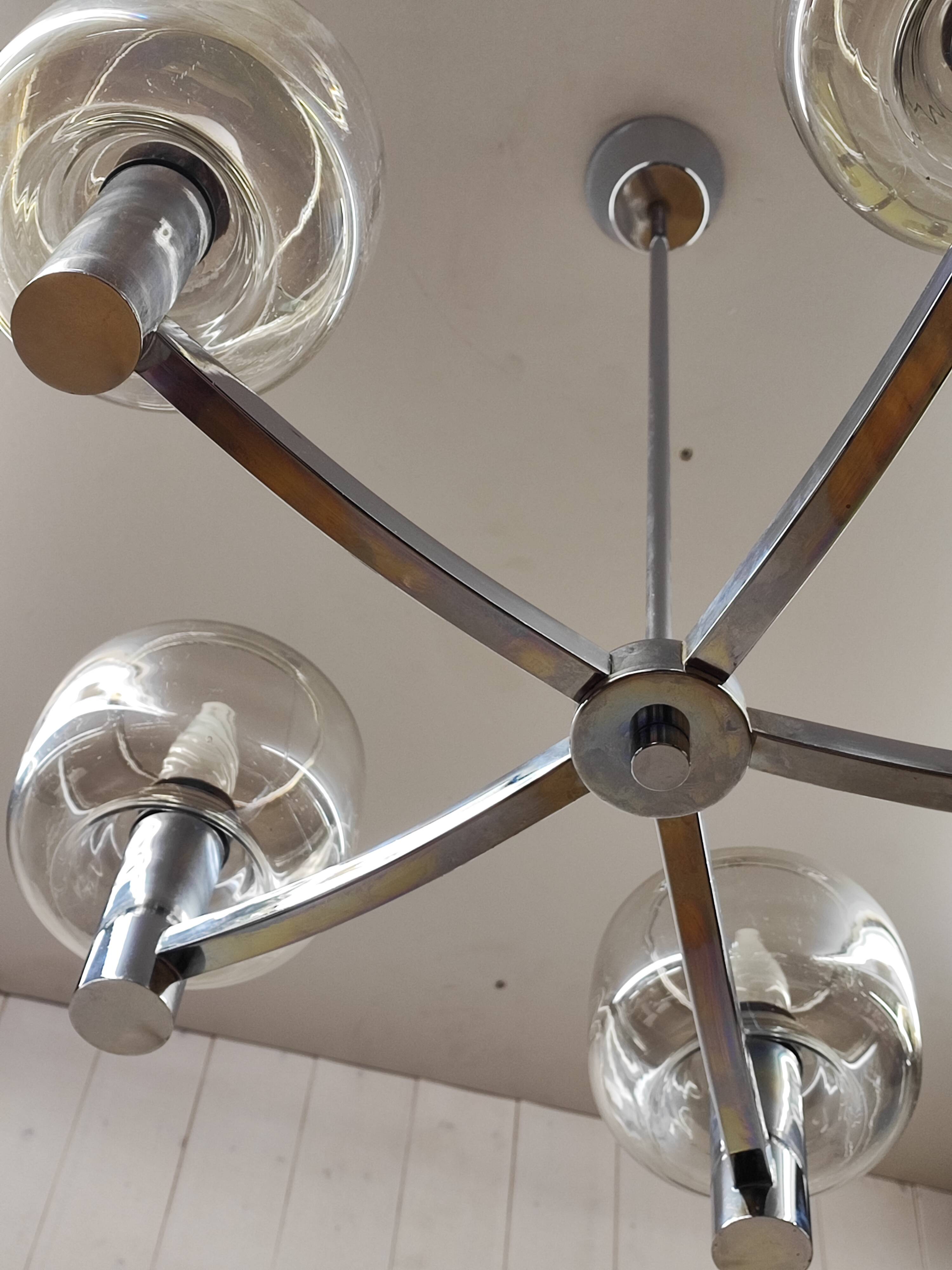 Space age chandelier See Delmas
