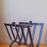 Brutalist magazine rack