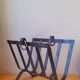 Brutalist magazine rack