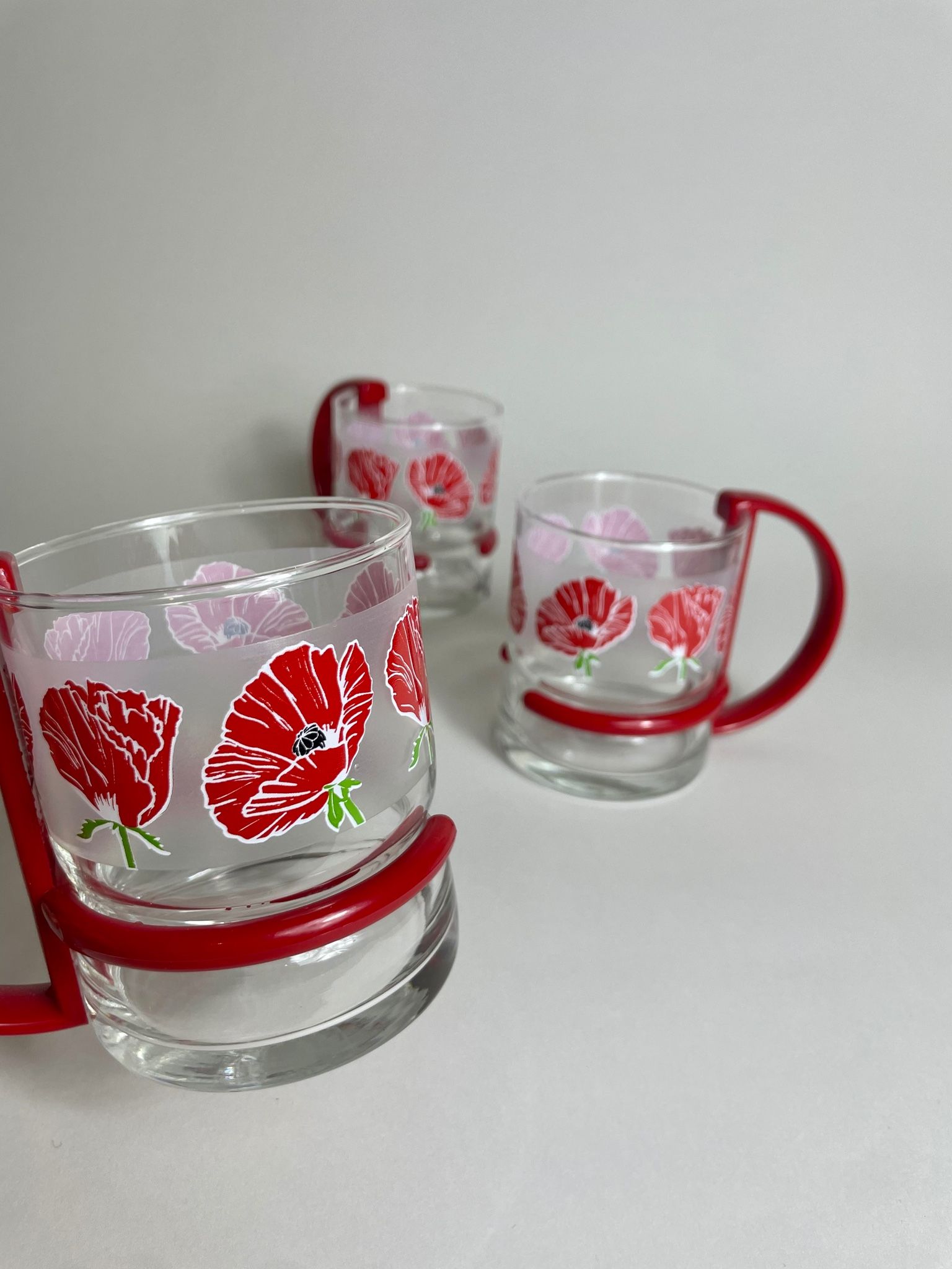 Lot 3 tasses pop art - 70's/80's