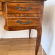 Old flat wooden desk