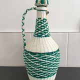 Scoubidou bottle and its 60s cap