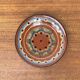 Vintage wall plate in hand-painted ceramic, 1970s