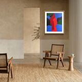 Original Klein Blue Abstract