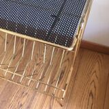 Side table door gold and black vinyls