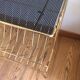 Side table door gold and black vinyls