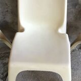 Set of 4 Kartell chairs model 4850 design Castiglioni Gaviraghi Lanza made in Italy 1965