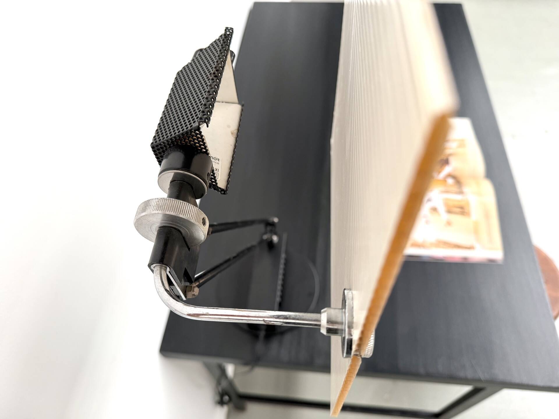 Rare desk/table lamp "WO" by Sacha Ketoff - Aluminor Edition, circ