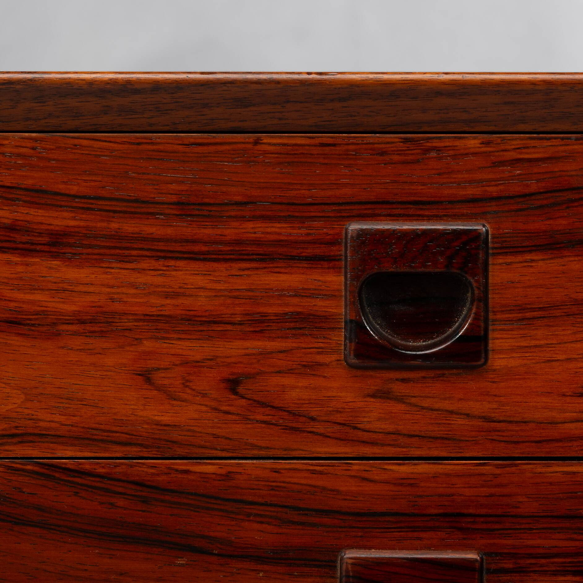 Danish Design Midcentury Rosewood chest of drawers made by Brouer Mobelfabrik, 1960s