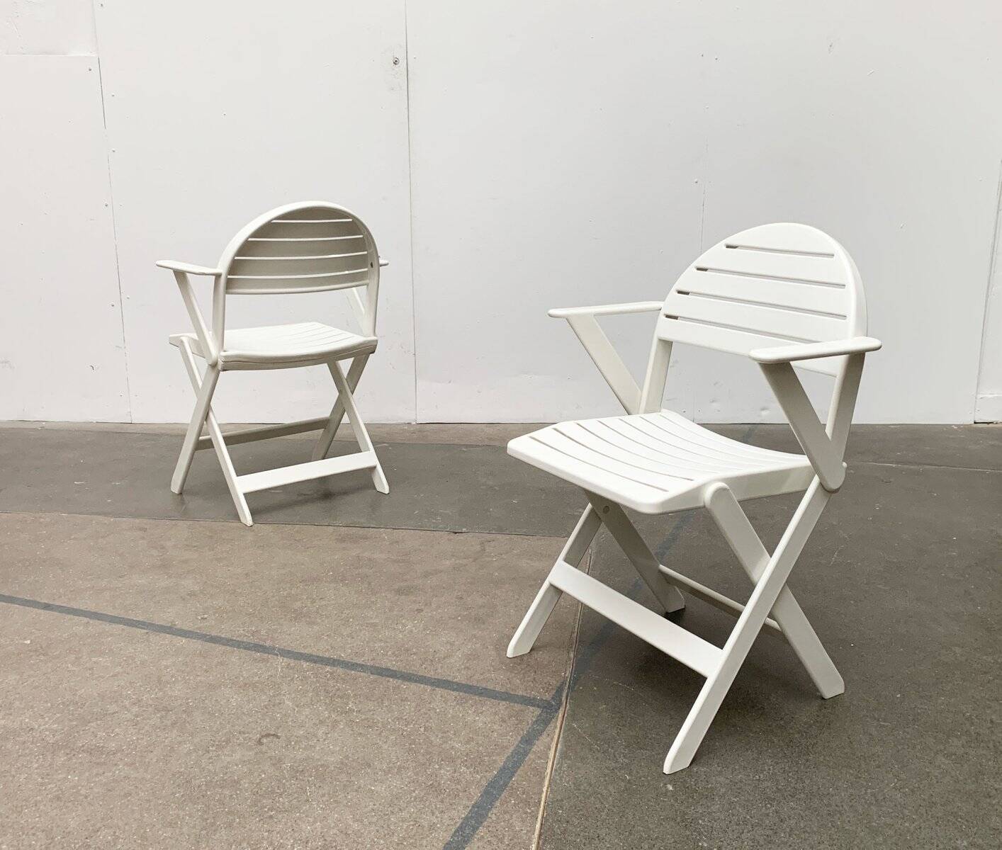 Postmodern folding chairs by Niels Gammelgaard for Ikea, set of 4.