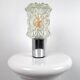Pair of vintage 70s glass wall lamps by Targetti Sankey
