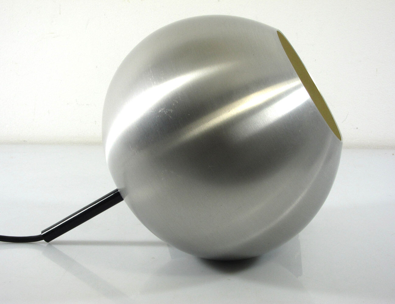 Vintage sixties aluminium ball pendant