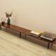 Danish rosewood sideboard, low open design, 1960s
