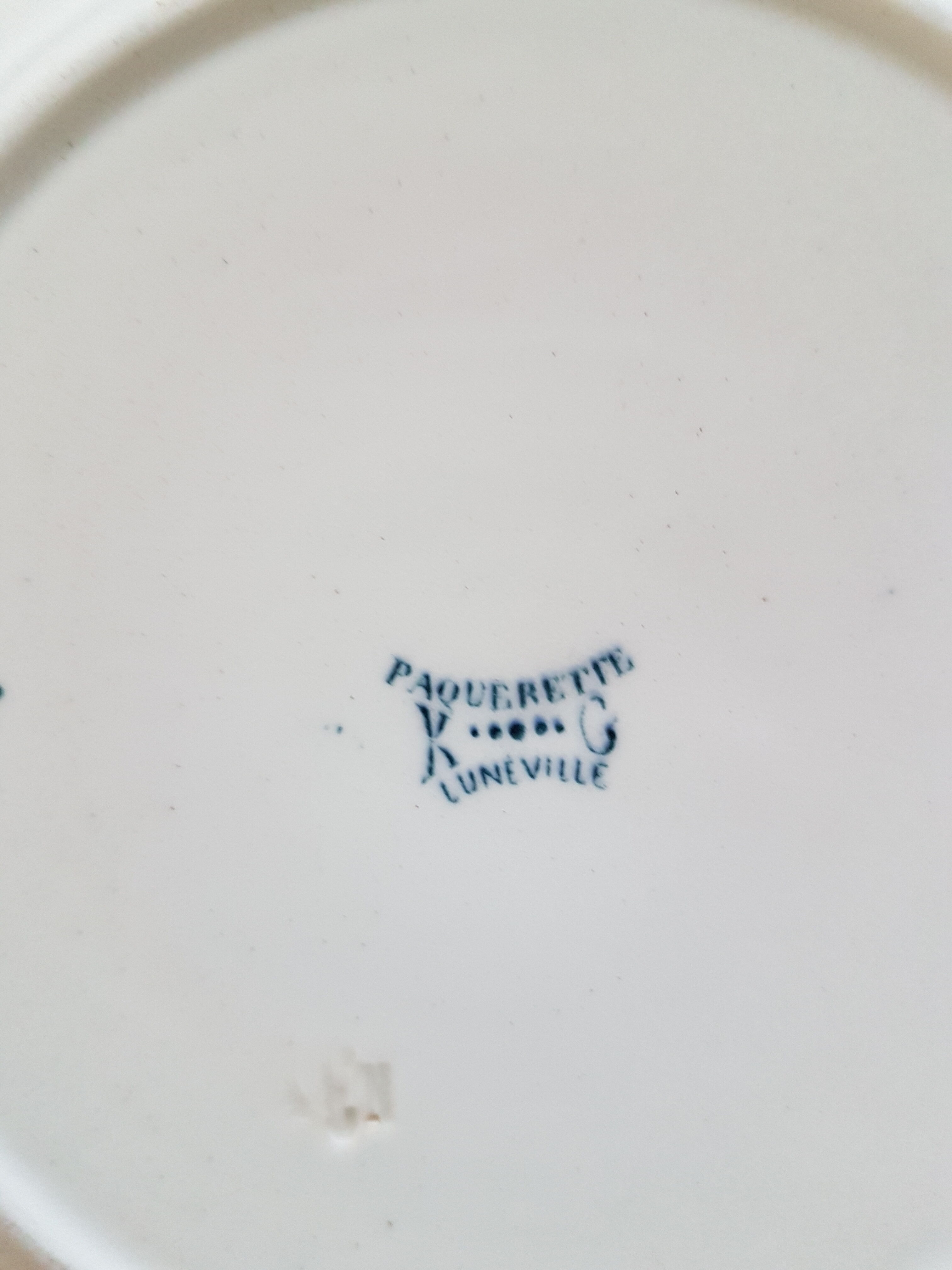 Flat plates Luneville - Daisies