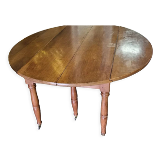 Table ovale directoire début 19ème