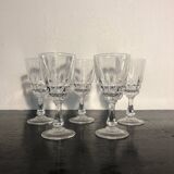 Verres liqueur cristal