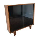Vintage bar showcase 1950 in oak