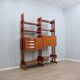 Mid-Century Italian teak bookcase / room divider AV Arredamenti 1960s