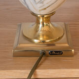 Marble and gold lamp