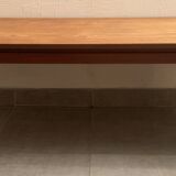 Large Scandinavian teak coffee table from the 60s