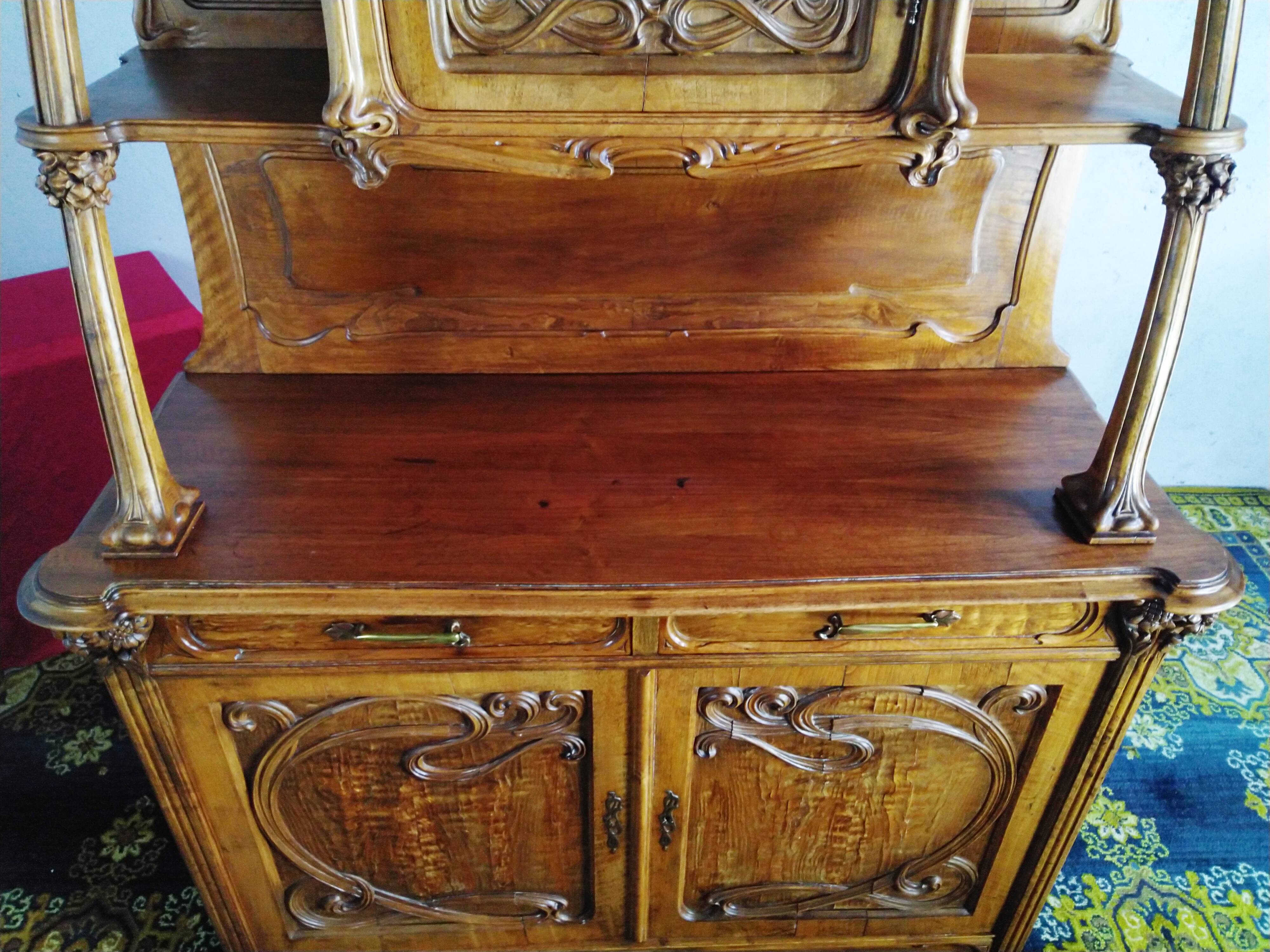 Buffet art nouveau antoine bastet lyon