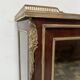 Louis XV style display cabinet in mahogany and bronze, 19th century.