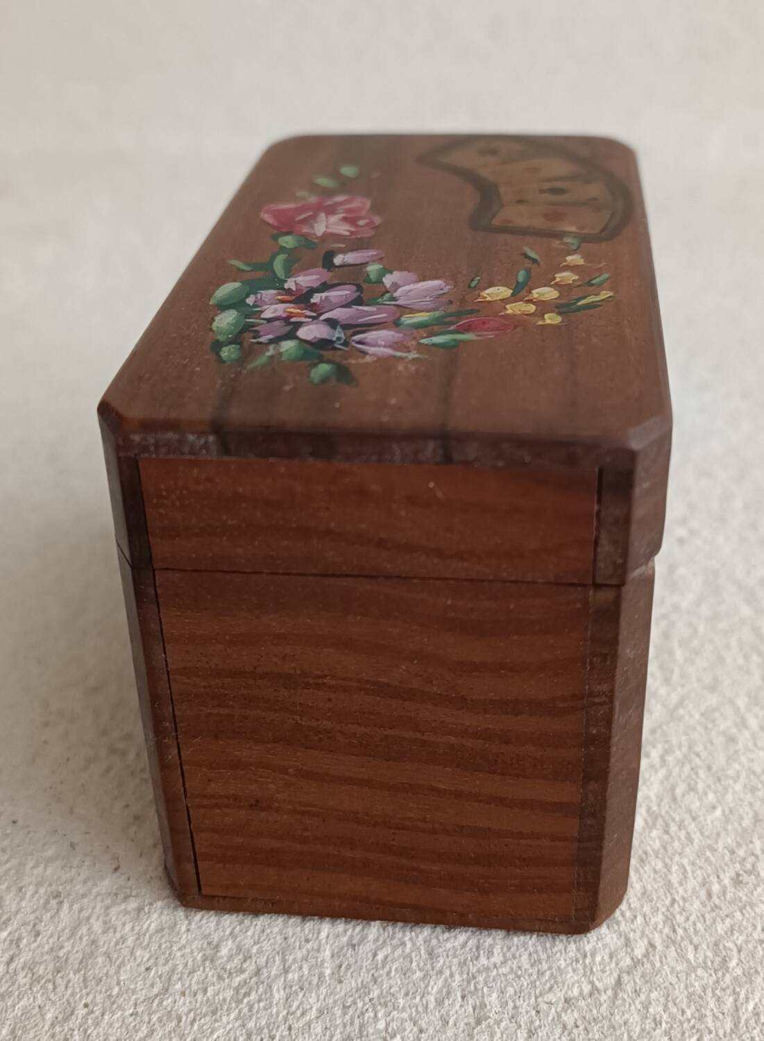 Wooden box for card games