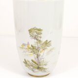 Large porcelain vase from the mid-century, hand-painted, Hutschenreuther, Selb, Germany, 1950s.