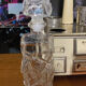 Carafe en verre retro