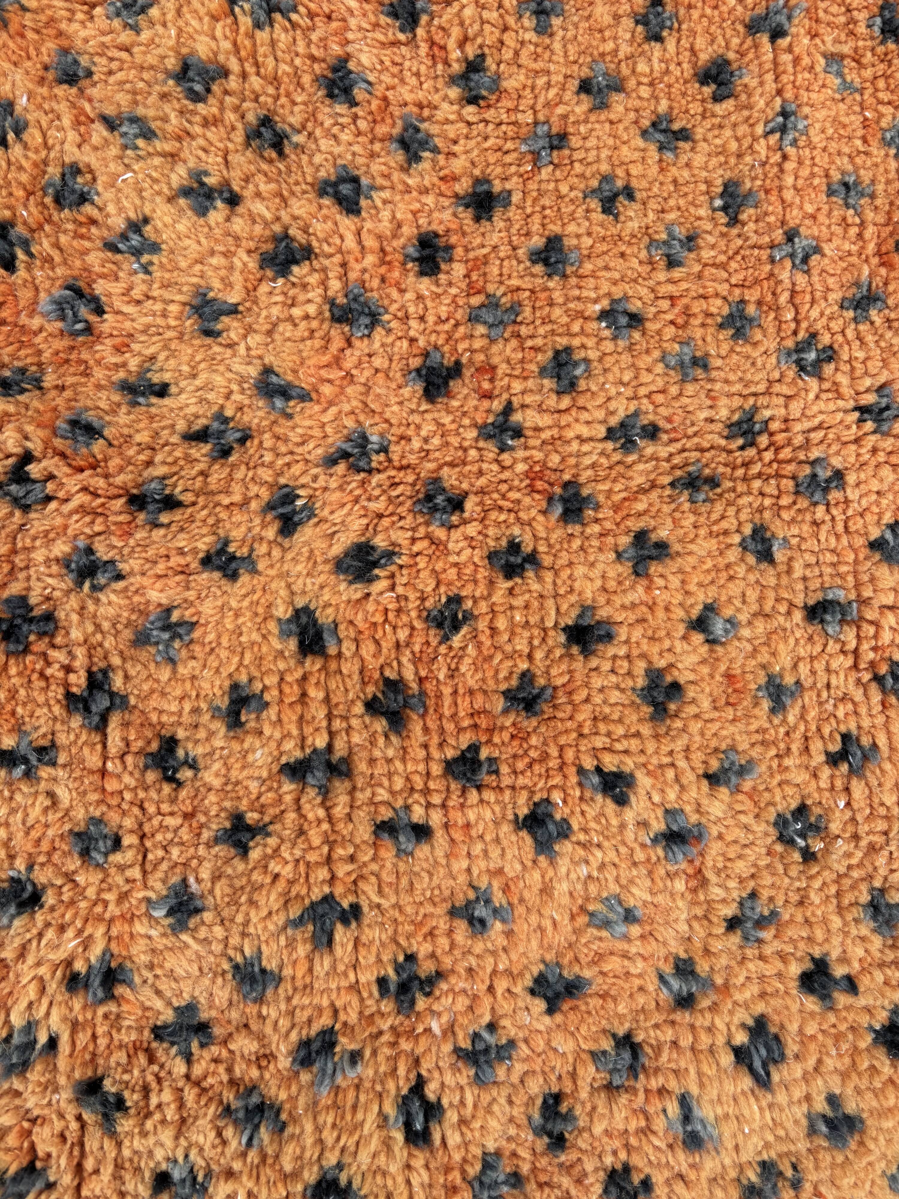 Modern Moroccan Berber wool rug