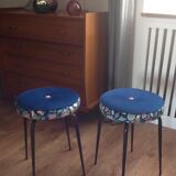 Restored vintage stool