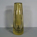 Vintage crystal vase j.b france 1970s
