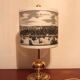Lampe Philips "Parys Bordeaux" des années 60