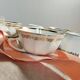 6 tasses café porcelaine F. Chauvigny, France, 1960