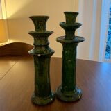 Pair of tamegroute candle holders