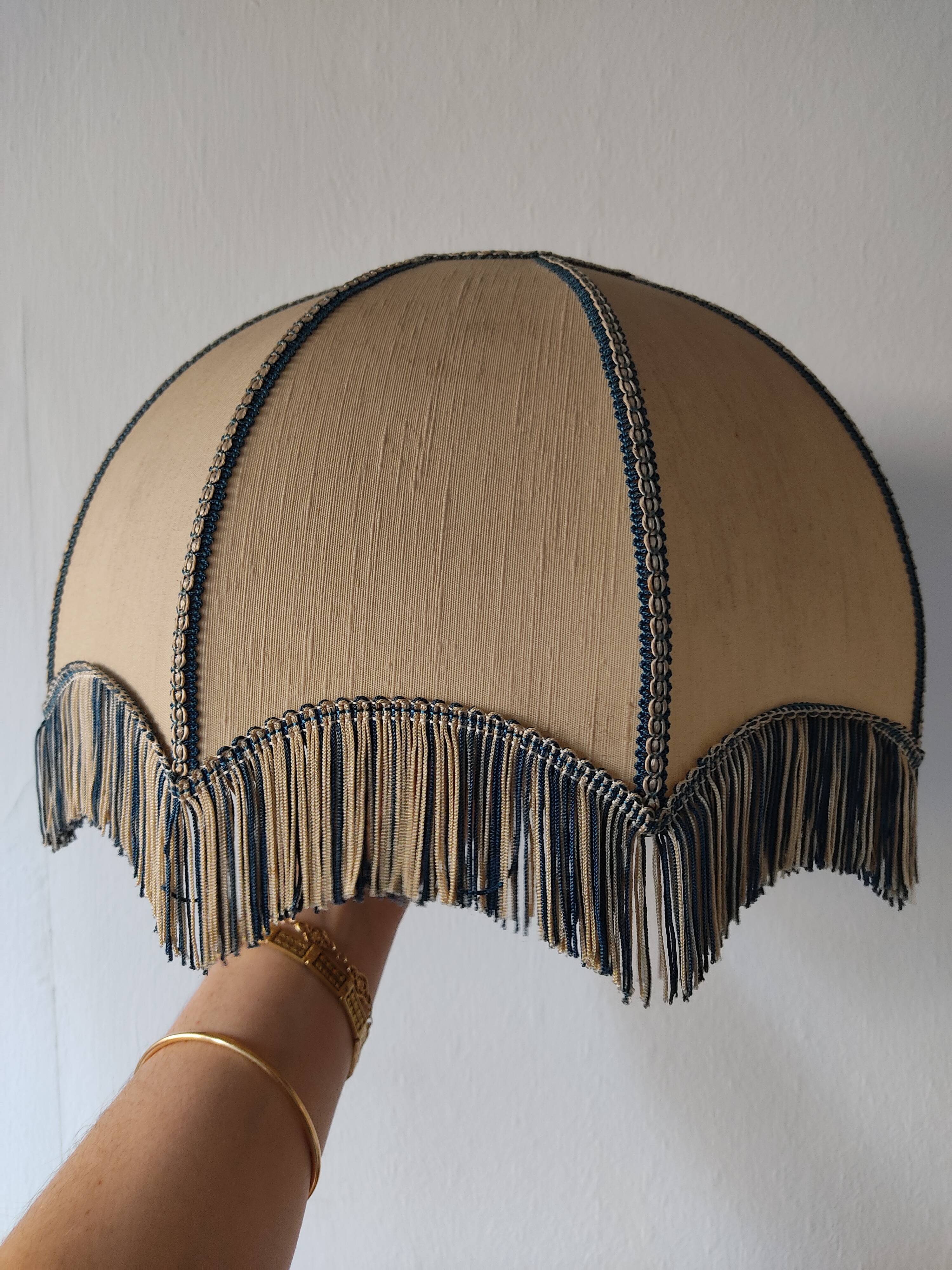 Vintage lampshade rounded shape