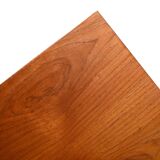 Vintage teak table by ISA Bergamo with drop-leaf extensions